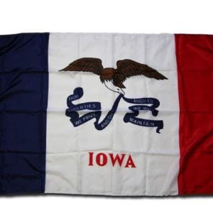 Iowa State Flag - Outdoor